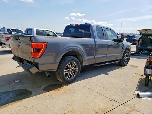 1FTEX1CP1MFA56466 — 2021 Ford F-150, фото 3 с аукциона Copart, Боковая часть