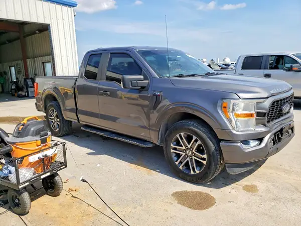 1FTEX1CP1MFA56466 — 2021 Ford F-150, фото 4 с аукциона Copart, Боковая часть