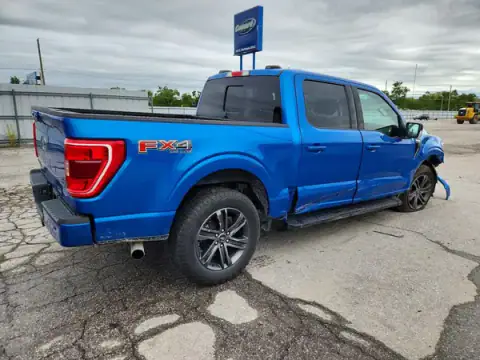 1FTFW1E50MFB33685 — 2021 Ford F-150, zdjęcie 3 z Copart, Przód