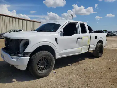 1FTEX1CP0MFA92679 — 2021 Ford F-150, Parte delantera (Front End), fotos antes de reparar