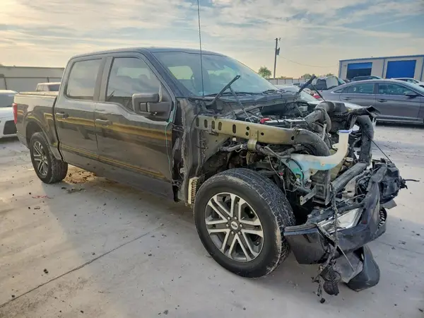 1FTEW1CP3MKD87169 — 2021 Ford F-150, photo 4 from Copart, Front end