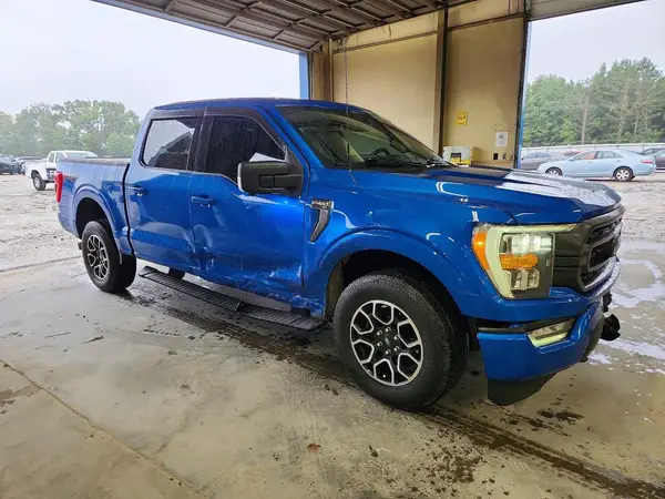 1FTEW1EP6MFB76618 — 2021 Ford F-150, zdjęcie 4 z Copart, Przód