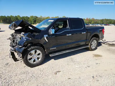 1FTFW1ED2MFB61382 — 2021 Ford F-150, Przód, zdjęć przed naprawą