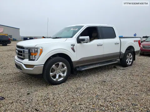 1FTFW1E82MFA50754 — 2021 Ford F-150, Pequeñas abolladuras y arañazos, fotos antes de reparar