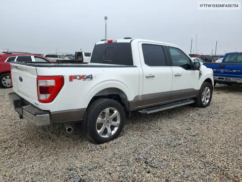 1FTFW1E82MFA50754 — 2021 Ford F-150, foto 3 de Copart 30.10.2026, Pequeñas abolladuras y arañazos