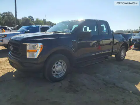 1FTEX1CBXMFA05231 — 2021 Ford F-150, Dach, zdjęć przed naprawą