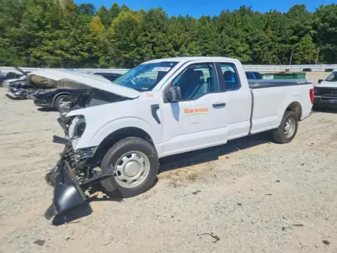1FTEX1CPXNKD27209 — 2022 Ford F-150, Передня частина (Front End), фото до ремонту
