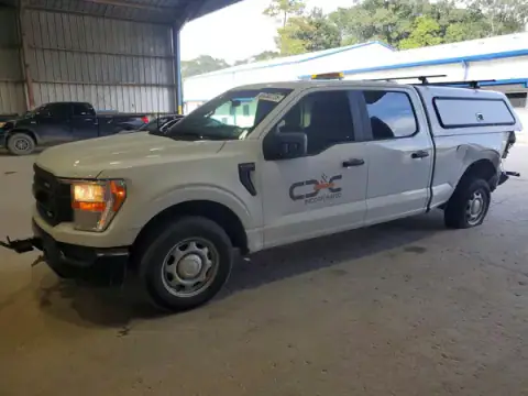 1FTEW1C53NFB37634 Ford F-150 2022 — Rear end damage, before-repair photo