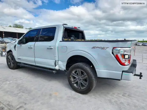 1FTFW1ED8PFD08616 — 2023 Ford F-150, фото 2 з Copart, Передня частина