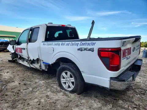 1FTEX1LP9RKE69346 — 2024 Ford F-150, photo 2 from Copart, Side