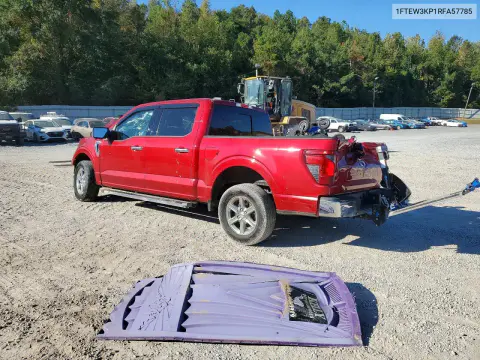 2024 Ford F150 Xlt VIN 1FTEW3KP1RFA57785 фото 2