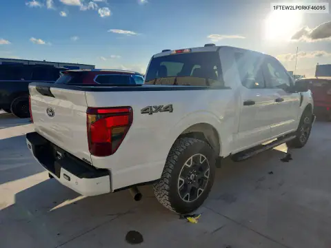 1FTEW2LP0RKF46095 — 2024 Ford F-150, фото 3 з Copart, Передня частина