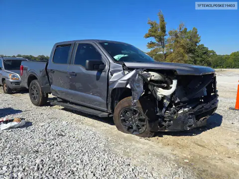 1FTEW2LP0SKE19403 — 2025 Ford F-150, zdjęcie 4 z Copart, Przód