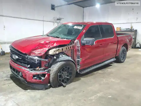 1FTEW3LP3TFB66190 — 2026 Ford F-150, წინა ნაწილი, ფოტოები შეკეთებამდე