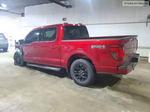 1FTEW3LP3TFB66190 — 2026 Ford F-150, foto 2 de Copart, Parte delantera