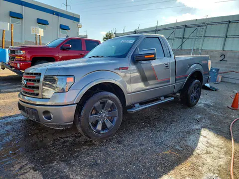 1FTMF1CT1EFB17277 — 2014 Ford F150, Parte delantera (Front End), fotos antes de reparar