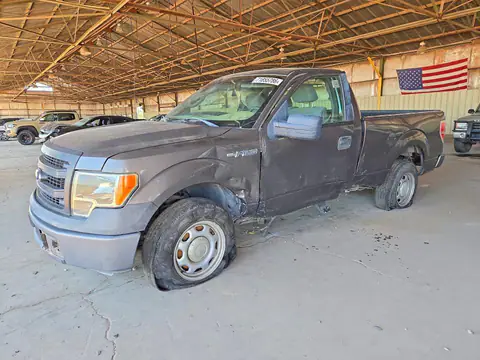 1FTMF1CM1EFD11574 — 2014 Ford F150, Bok (Side), zdjęć przed naprawą