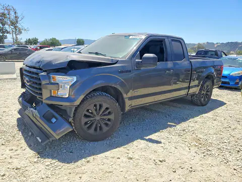 1FTEX1CP9HKD73232 — 2017 Ford F150, Передняя часть (Front End), фото до ремонта