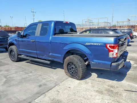 1FTEX1CB2JKD34900 — 2018 Ford F150, фото 2 с аукциона Copart 30.09.2026, Повреждения снизу