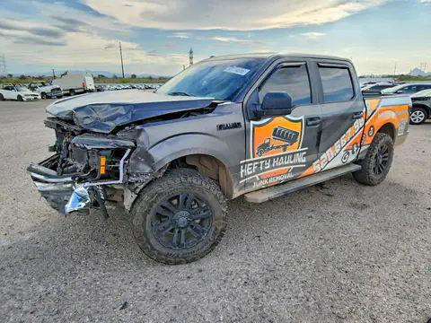 1FTEW1E55JKF55501 — 2018 Ford F150, ПЕРЕДНЯЯ ЧАСТЬ (Front End), фото до ремонта