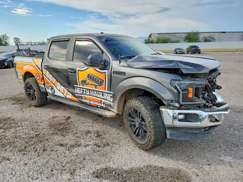 1FTEW1E55JKF55501 — 2018 Ford F150, photo 4 from Copart 23.10.2026, Front end