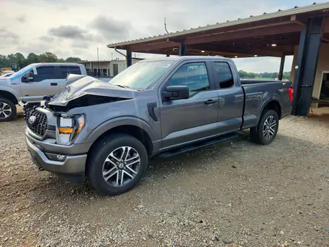 1FTEX1EP3PKE66873 — 2023 Ford F150, Front end (Front End), before-repair photos