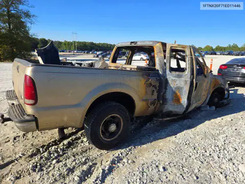 1FTNX20F71ED11446 — 2001 Ford F250, photo 3 from Copart 26.10.2026, Fire