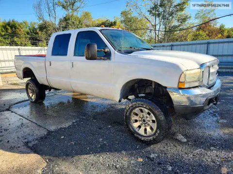 2004 Ford F250 Super Duty VIN 1FTNW21P54ED67948 фото 4