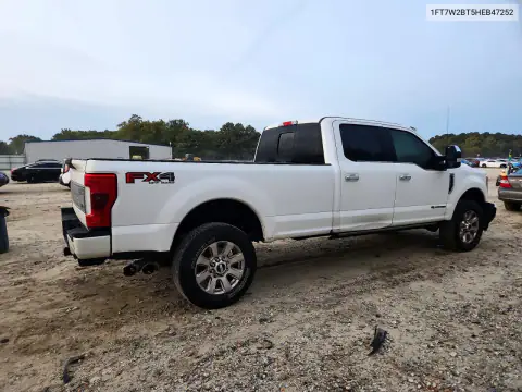1FT7W2BT5HEB47252 — 2017 Ford F250, photo 3 from Copart, Front end