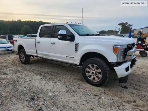 1FT7W2BT5HEB47252 — 2017 Ford F250, photo 4 from Copart, Front end