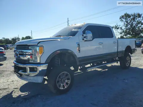 1FT7W2B65HEB88409 — 2017 Ford F250, წინა ნაწილი, ფოტოები შეკეთებამდე