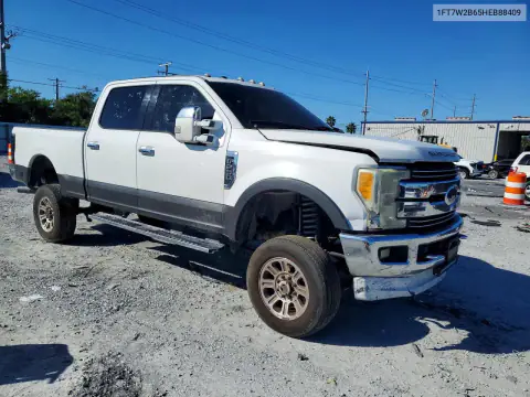 1FT7W2B65HEB88409 — 2017 Ford F250, foto 4 de Copart 28.10.2026, Parte delantera