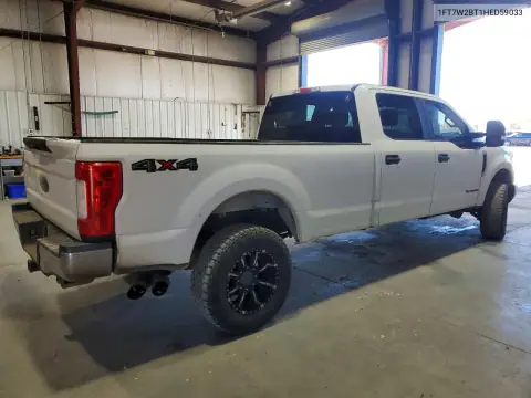 1FT7W2BT1HED59033 — 2017 Ford F250, photo 3 from Copart, Hail