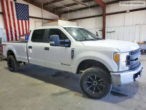 1FT7W2BT1HED59033 — 2017 Ford F250, photo 4 from Copart, Hail