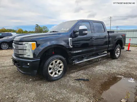 1FT7W2BT4HEC96140 — 2017 Ford F250, Задня частина, фото до ремонту