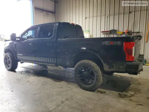 1FT7W2BT8JEC15212 — 2018 Ford F250, foto 2 de Copart, Parte delantera