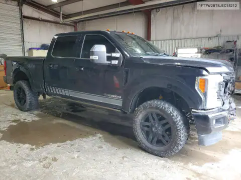 1FT7W2BT8JEC15212 — 2018 Ford F250, foto 4 de Copart, Parte delantera