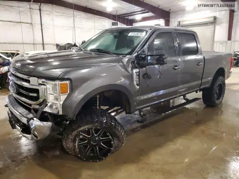1FT8W2BT7LEE03663 — 2020 Ford F250, Front end, before-repair photos