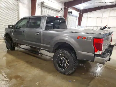 1FT8W2BT7LEE03663 — 2020 Ford F250, zdjęcie 2 z Copart, Przód