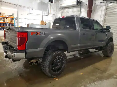 1FT8W2BT7LEE03663 — 2020 Ford F250, zdjęcie 3 z Copart, Przód