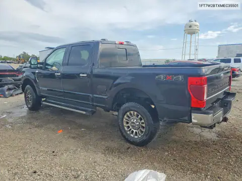 1FT7W2BTXMEC35501 — 2021 Ford F250, zdjęcie 2 z Copart, Przód