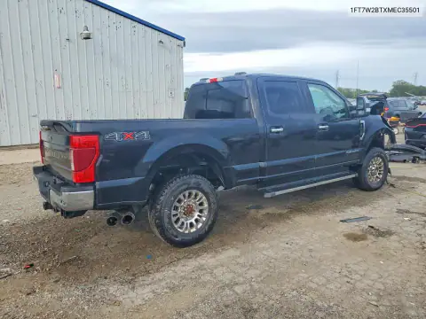 1FT7W2BTXMEC35501 — 2021 Ford F250, zdjęcie 3 z Copart, Przód