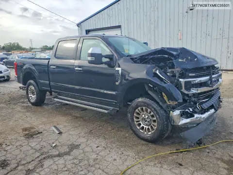 1FT7W2BTXMEC35501 — 2021 Ford F250, zdjęcie 4 z Copart, Przód