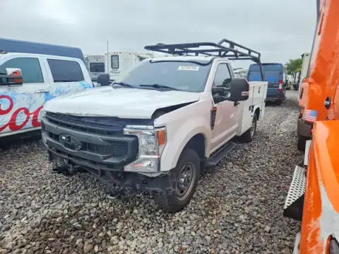 1FDBF2A64NEC76855 — 2022 Ford F250, Front end (Front End), before-repair photos