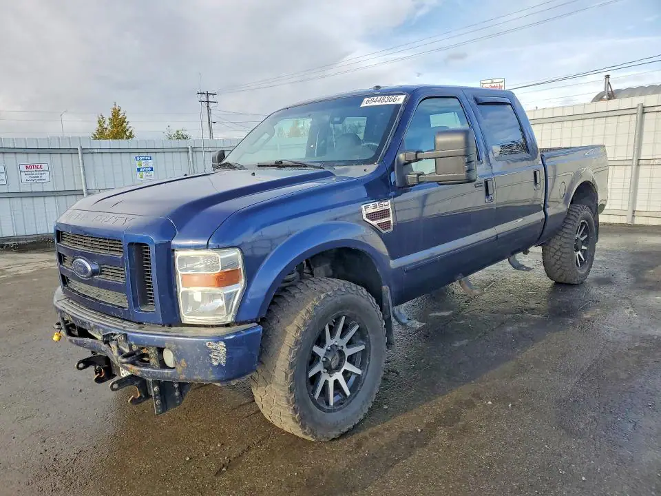 1FTWW31R68ED26925 Ford F350 2008 — Mechanical damage damage, before-repair photo