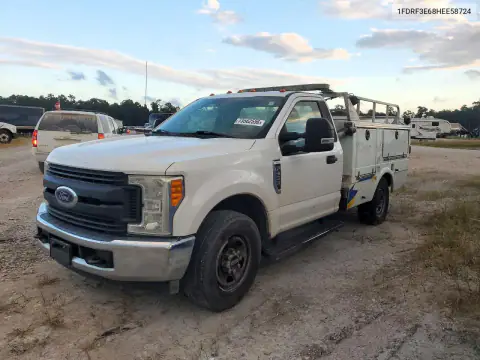 1FDRF3E68HEE58724 — 2017 Ford F350, Естественный износ, фото до ремонта
