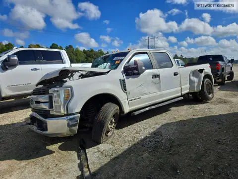 1FT8W3CT1KEC66075 — 2019 Ford F350, Пошкодження з усіх боків, фото до ремонту