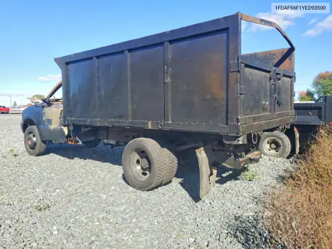 1FDAF56F1YED93500 — 2000 Ford F550, foto 2 de Copart 30.10.2026, Incendio