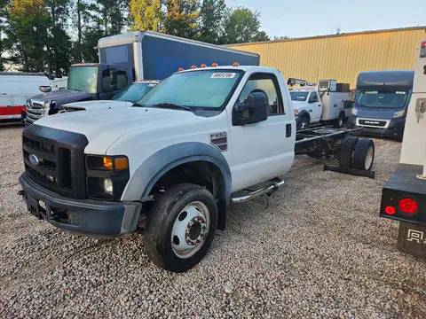 1FDAF56R38EB94099 — 2008 Ford F550, Задняя часть (Rear End), фото до ремонта