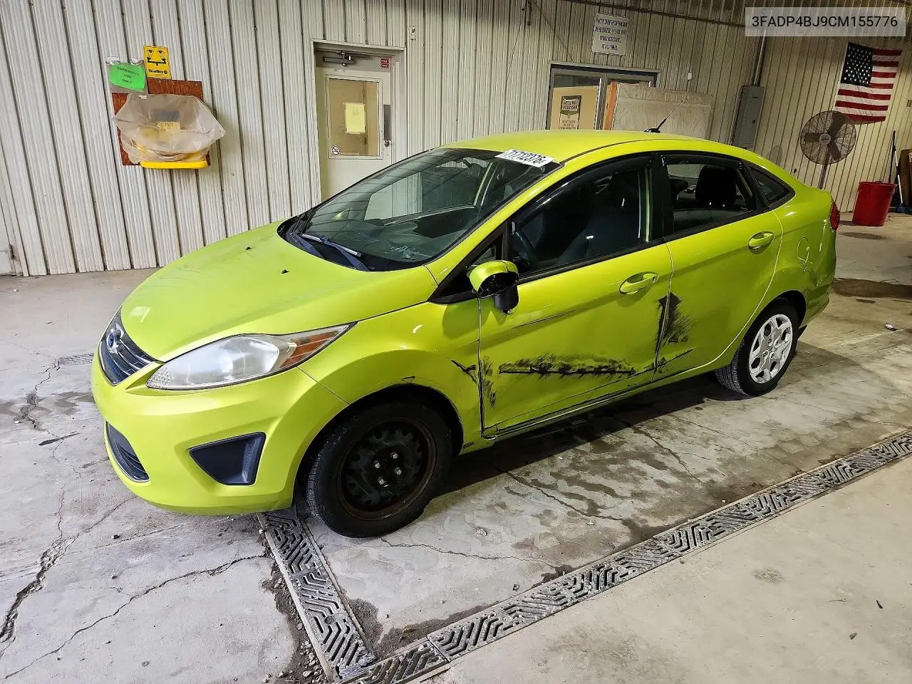 2012 Ford Fiesta Se VIN 3FADP4BJ9CM155776 фото 1